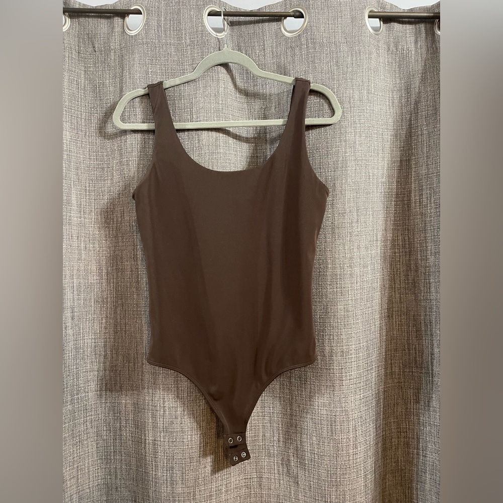 Express Chocolate Brown Bodysuit